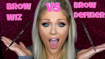 Anastasia Brow Definer vs Brow Wiz | Review Demo + Comparison