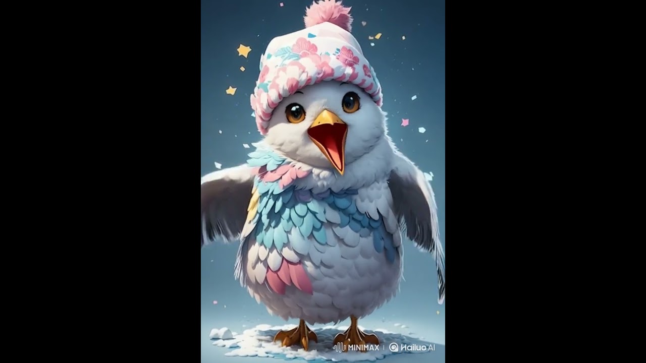 ❤️ Cute little penguine love