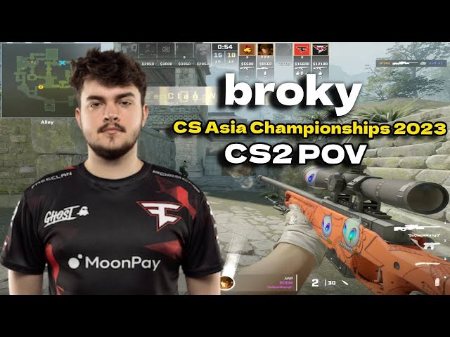 CRAZY GAME!! - FaZe vs NIP - HIGHLIGHTS - CS Asia Championships 2023