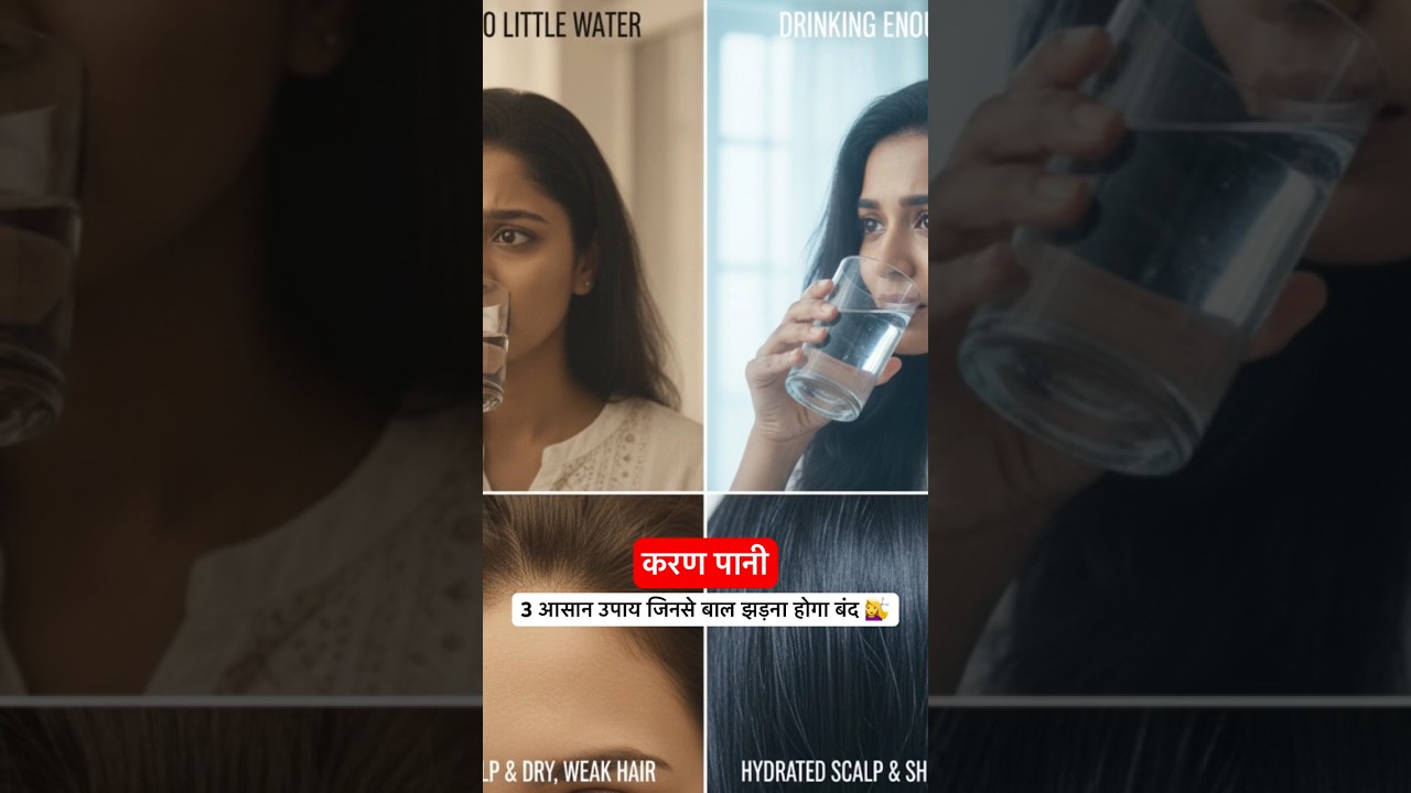 बाल झड़ने का असली कारण | Hair Fall Stop Tips | Natural Hair Care Routine