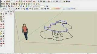 等高線を使って山を描く Youtube