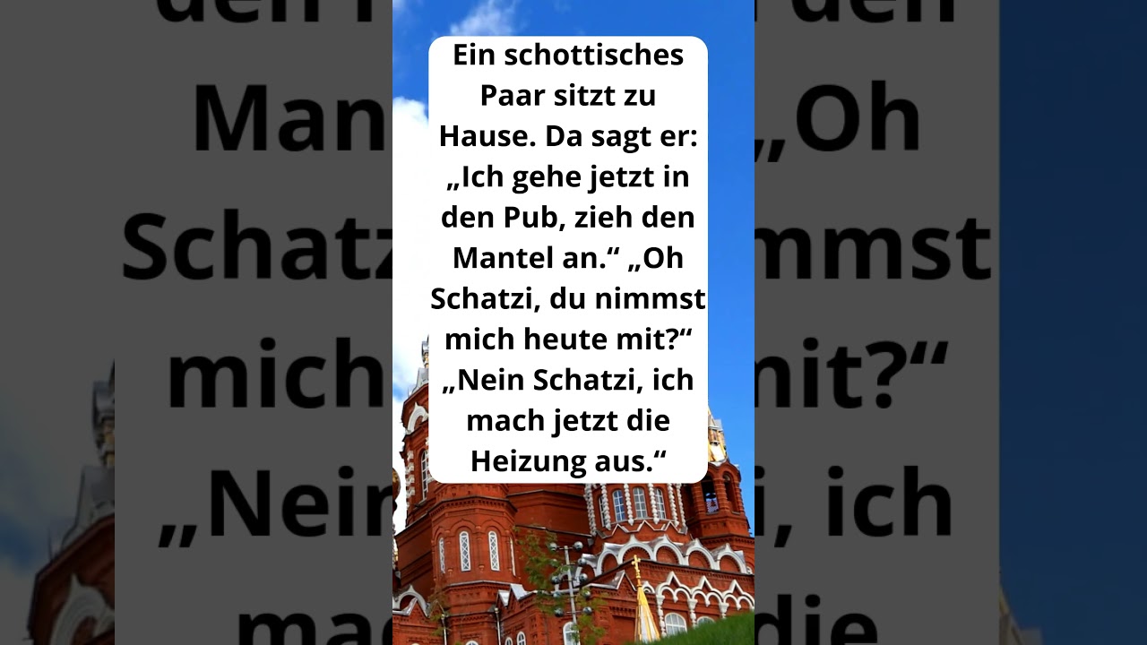 Wenn Schotten sparen müssen