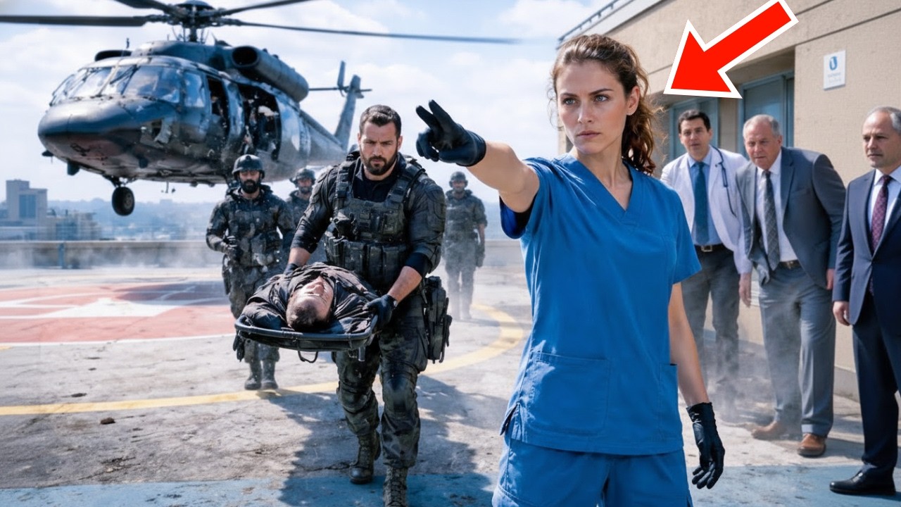 Enfermera nueva y discreta que todos ignoraban — hasta que un helicóptero de la Marina vino a busca