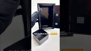 Mini Cofre Mecânico Lorben com Segredo e Chaves Guardar Dinheiro Joias