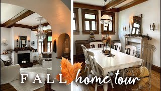 Fall Home Tour 2022 (European Farmhouse Style) How I Decorate for Fall with Thrifted Vintage Decor!