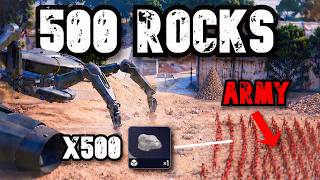 How I Killed The QUEEN With 500 ROCKS... | ARC Raiders
