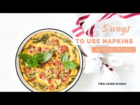 Video: The Beauty Of A Used Napkin, Or How To Take A Photo Of Food For A Blog