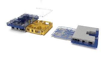 Virtual video of the construction sequence, PB System