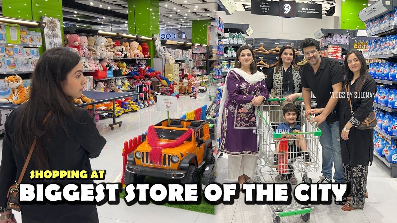 Shopping At Greenvalley The Biggest Store Of The City | Green Valley Bahria Town