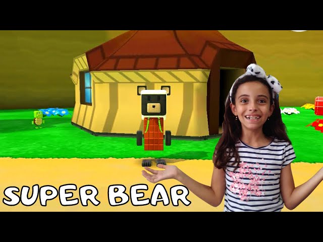 camisa Super bear adventure jogo do urso