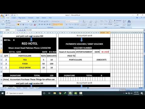 HOW TO MAKE PAYMENT VOUCHER