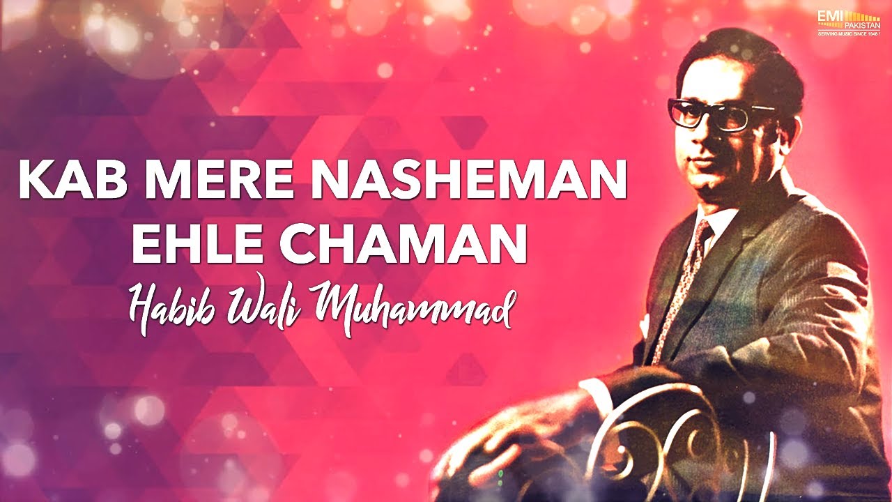 Kab Mere Nasheman Ehle Chaman   Habib Wali Muhammad  EMI Pakistan Originals