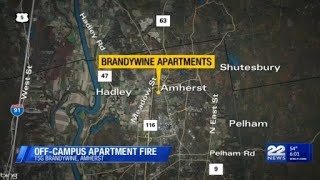 UMass off-campus housing damaged by fire and flooding
