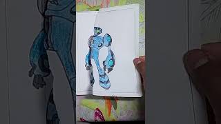 I destroyed my ultimate echo echo drawing💀🥶🥶#viral#drawing#ben 10
