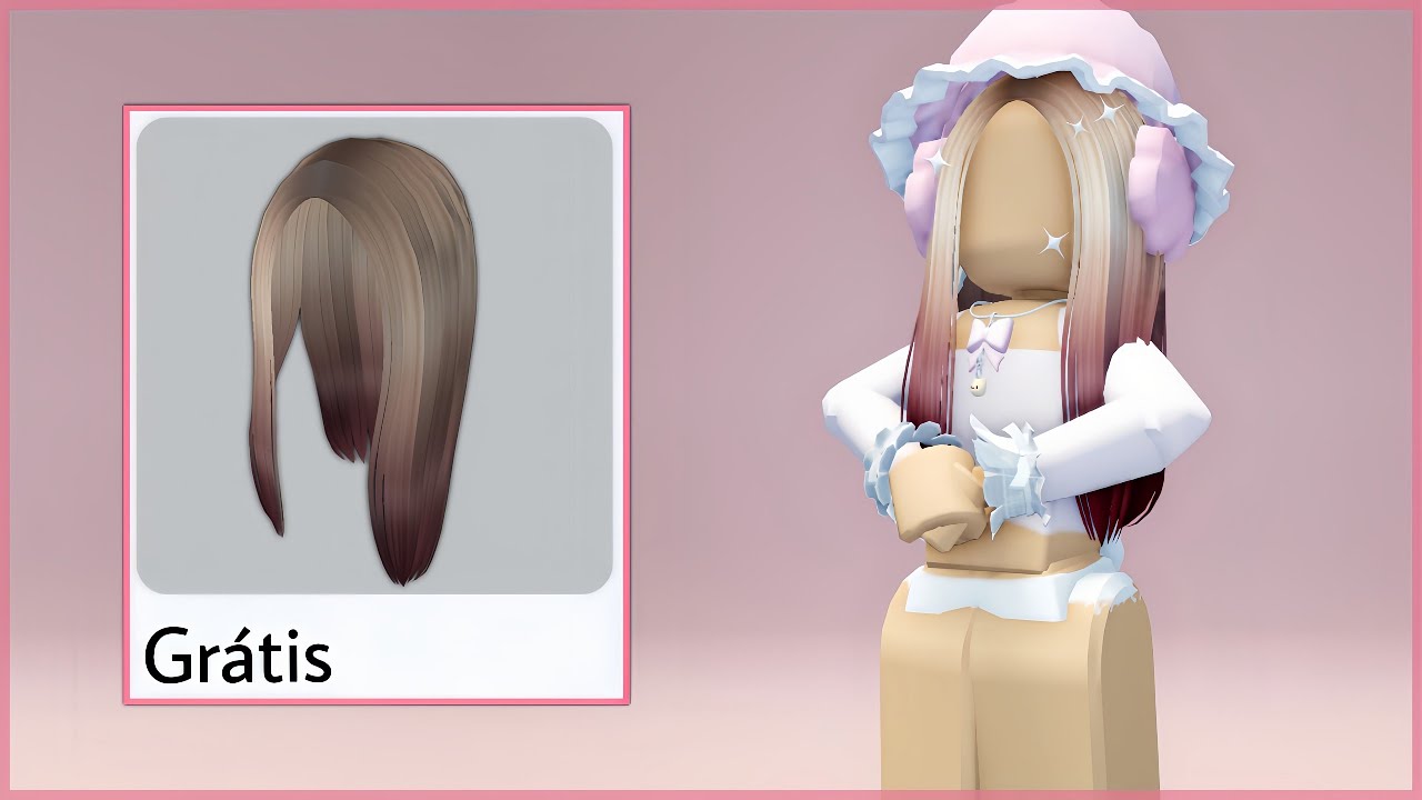 COMO PEGAR O NOVO CABELO GRÁTIS DO ROBLOX 2023! 😍 