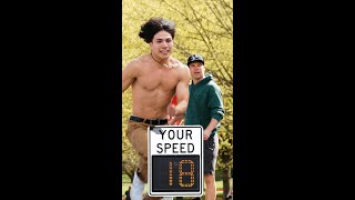 RUN 21mph, WIN $100! #shorts