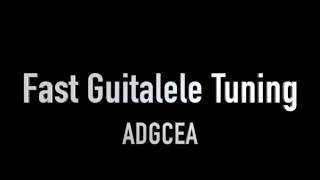 Video thumbnail of "ADGCEA Tuning | Fast Guitalele Tuning"