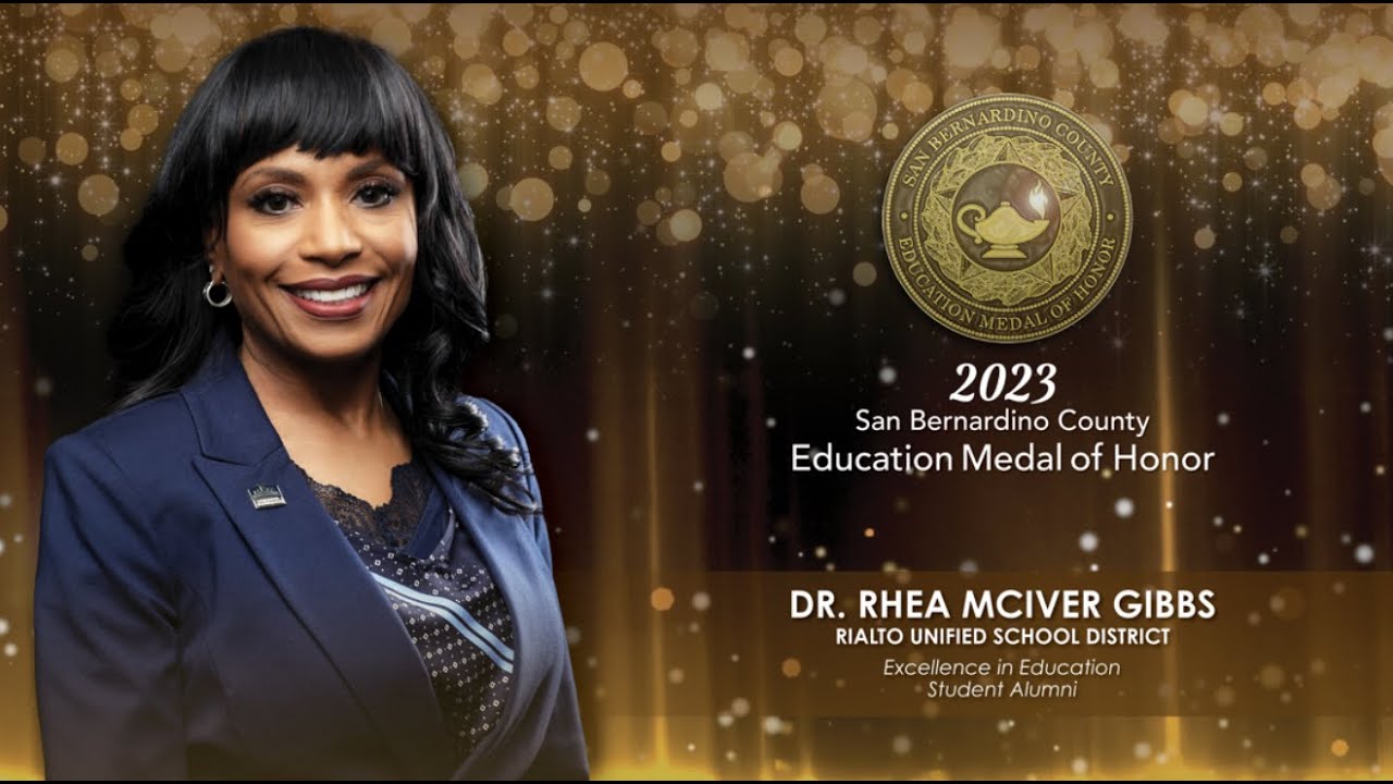 2023 Education Medal Of Honor Excellence in Education Student Alumni Dr. Rhea McIver Gibbs