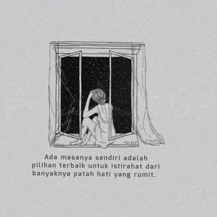 Quotes wa//story wa_dj izinkan ku lukis senja terbaru