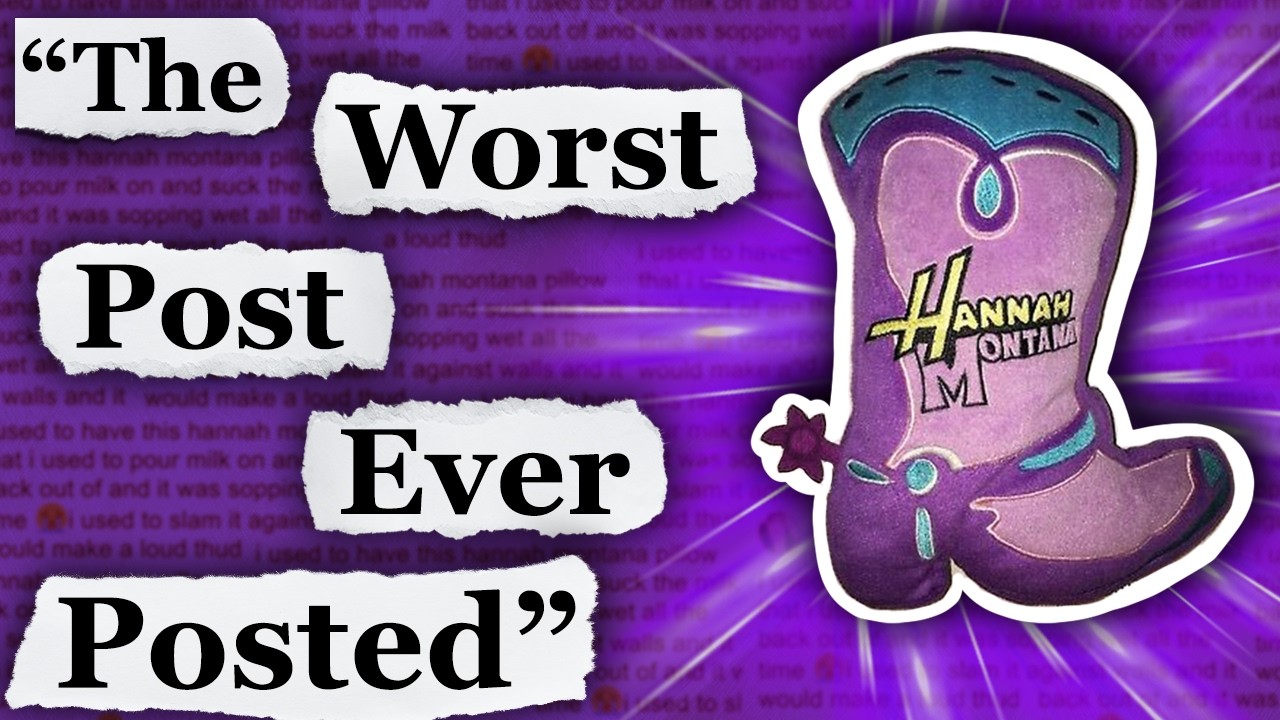The Disturbing Lore of the Hannah Montana Milk Pillow