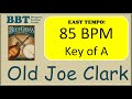 Old joe clark   bluegrass backing track 85