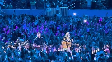 P.Malone I Had Some Help - PM & B.Shelton Somebody Pour Me A Drink - CMA Fest Nashville, TN - 6/6/24
