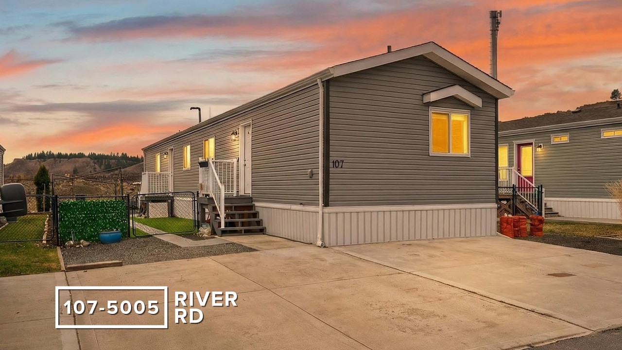 107-5005 River Rd • Real Estate Video in Pritchard BC