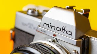 How To Use Your Classic Minolta SLR Film Camera!