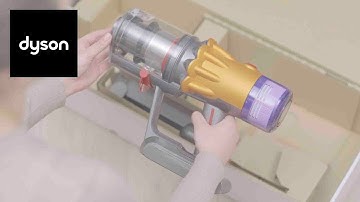 How to set up and use your Dyson V12 Detect Slim™ cordless vacuum | Assembly, charging and first use