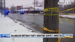 Kalamazoo birthday party shooting suspect arrested, arraigned
