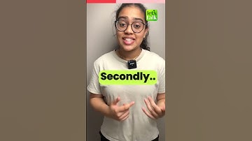 Don’t Say - Firstly… Secondly… Lastly | Use Better Transition Words | Email English Writing  #shorts