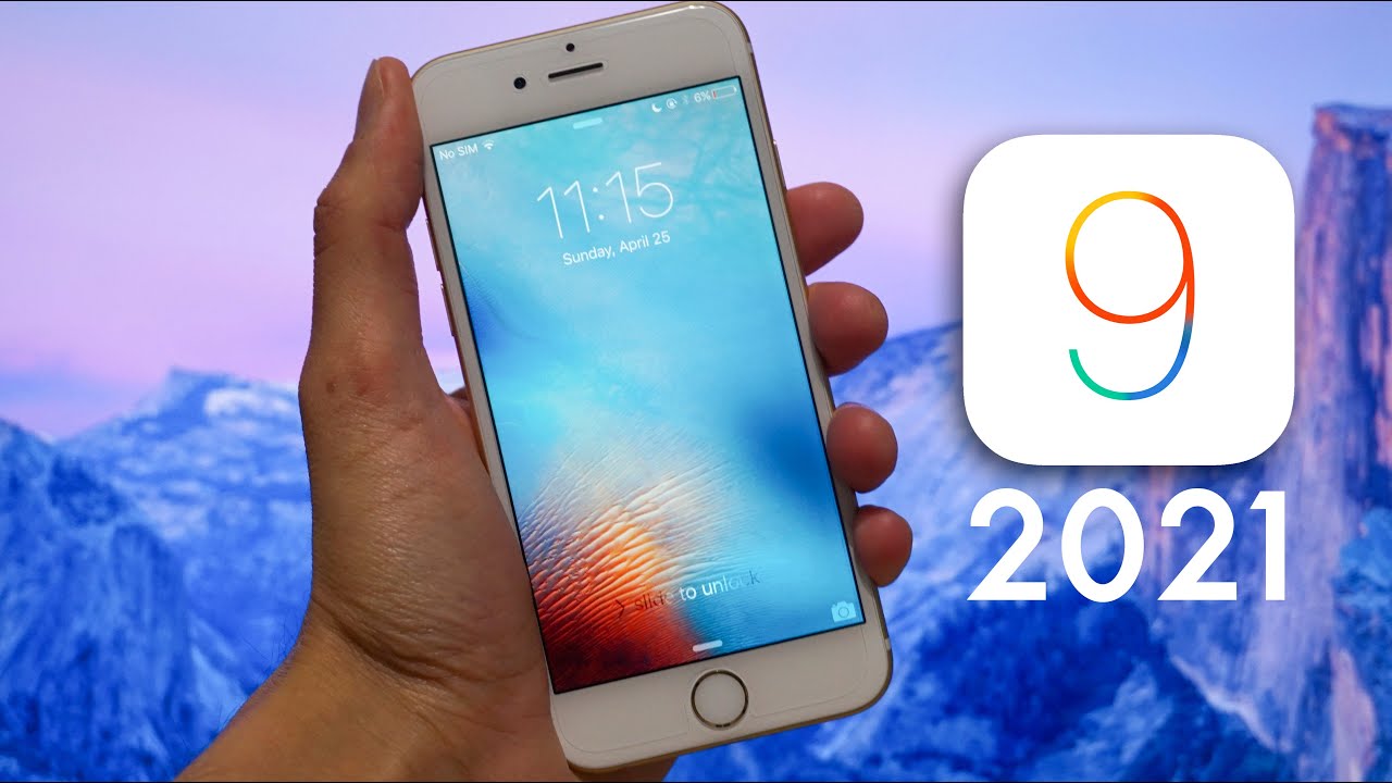 ios 9.0  2022  Sử dụng iOS 9 vào năm 2021!