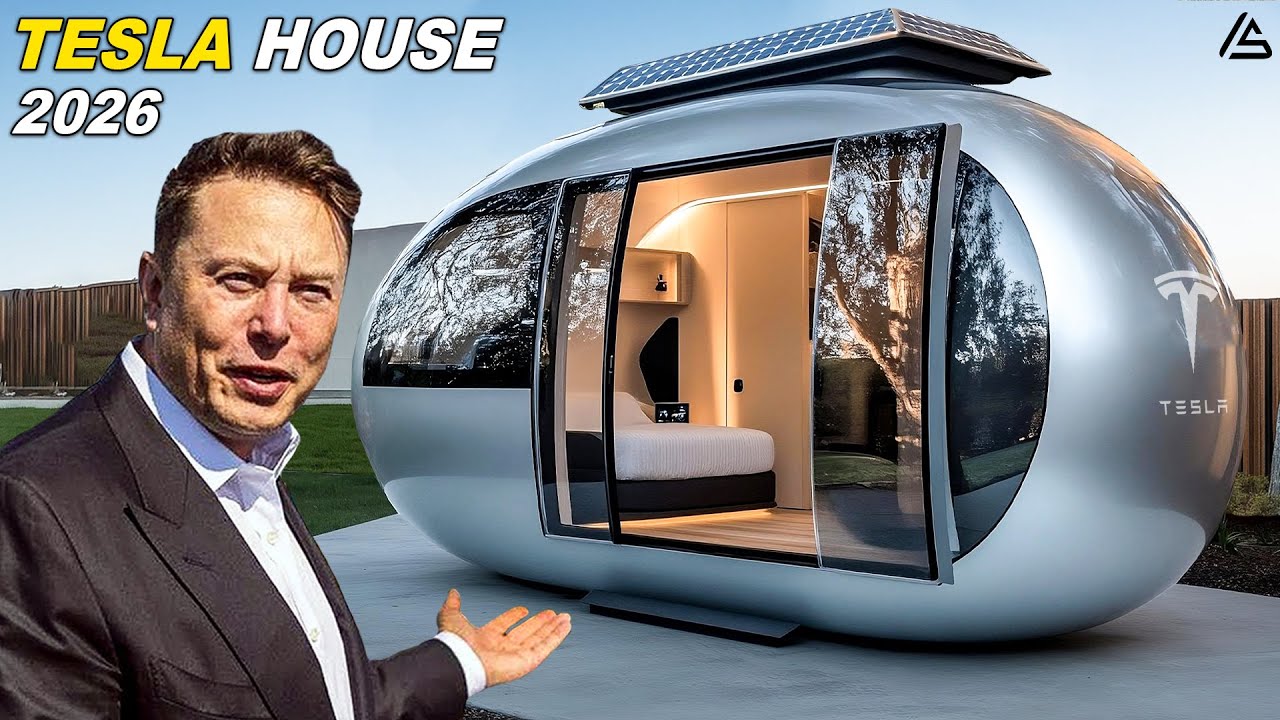 Tesla Tiny House 2026 Revealed – What Makes It A Game-Changer? No Land, Taxes Free