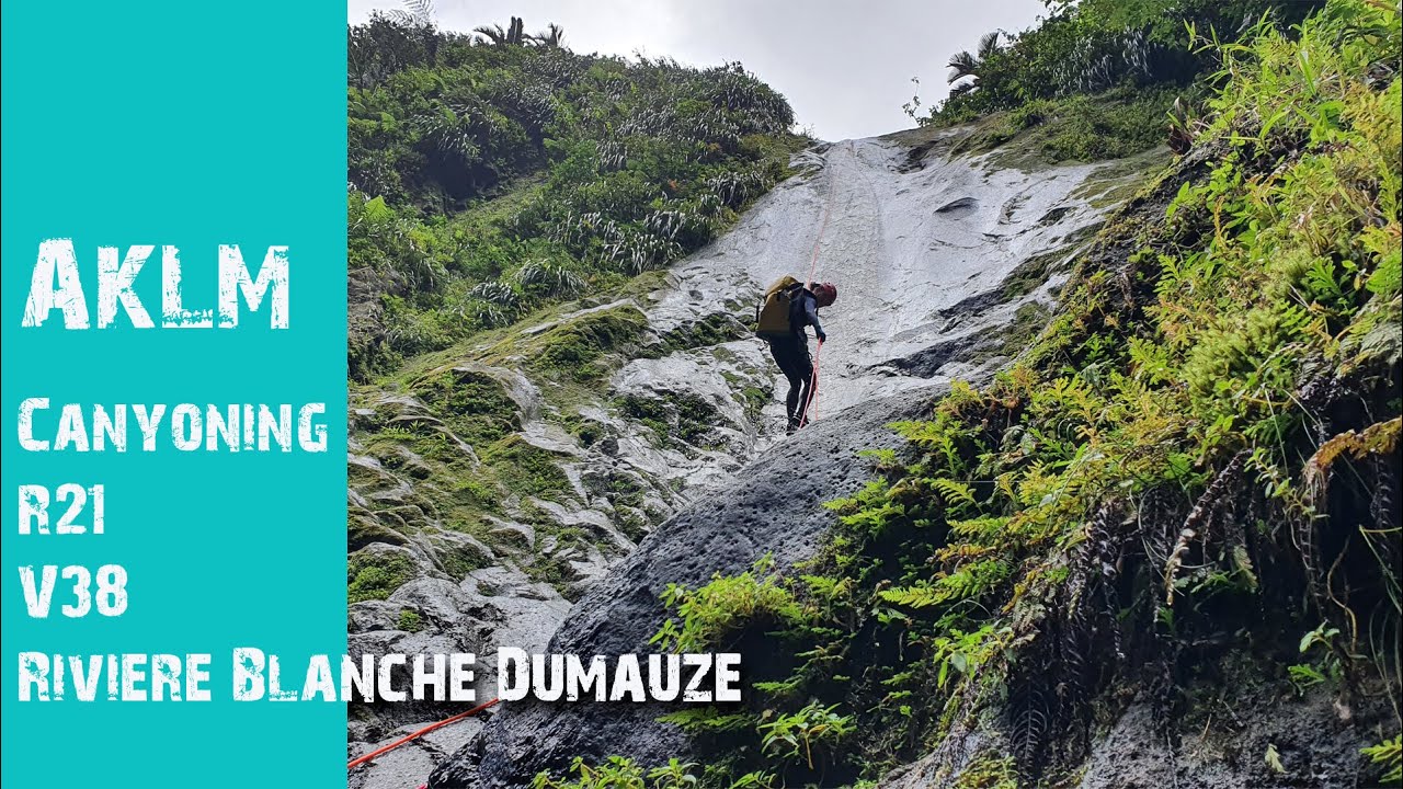 Canyoning rivière blanche dumauzé - Pitons du Carbet - AKLM