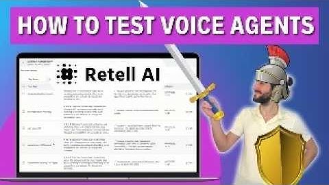 How to Test Your  Voice Agents (Retell - Simulations Tutorial)
