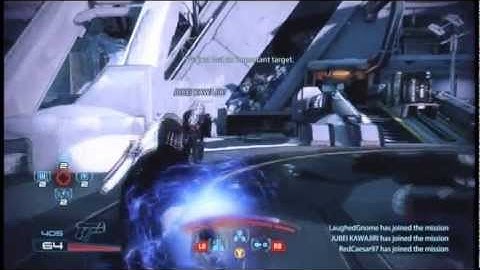 Mass Effect 3 Demo Multiplayer: Evading with the Asari Adept drains your barrier