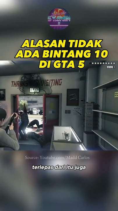 ALASAN TIDAK ADA BINTANG 10 DI GTA 5 #shorts