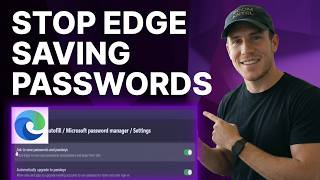 How to Disable Password Saving in Microsoft Edge (2026) | Step-by-Step