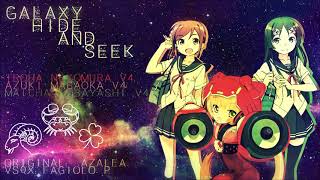 【Iroha-Matcha-Azuki】 GALAXY HidE and SeeK 【VOCALOIDカバー】+VSQx