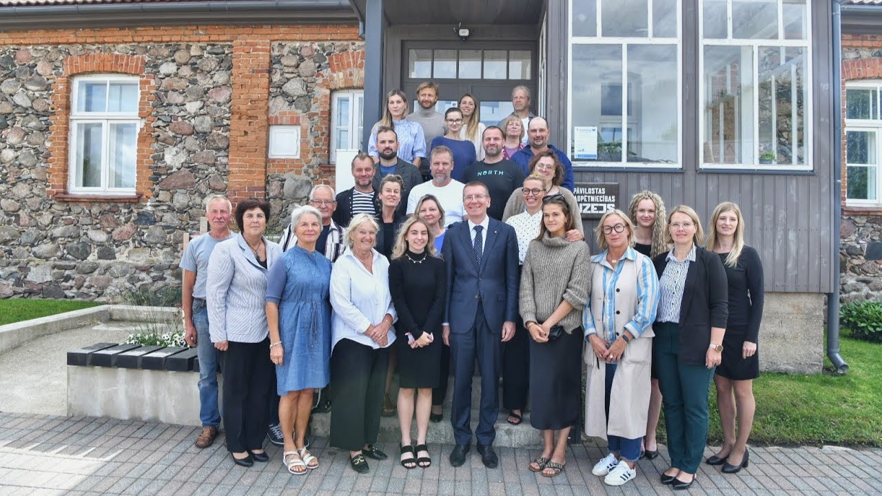 11.08.2023. Valsts prezidenta Edgara Rinkēviča vizīte Dienvidkurzemes novadā – Pāvilosta