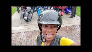 What happens when you take the 7 mile bridge in Tampa!! Motorcycle Documentary