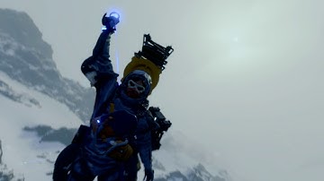 Death Stranding - Zip-Line + Floating Carrier Ride Fast Delivery