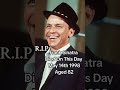 In Memory Of Frank Sinatra R.I.P #news #shorts #music