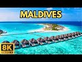Maldives in 8K HD - Travel Video with Relaxing Music