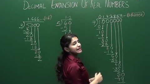 9M01 - Number Systems - Mathematics - Real Numbers
