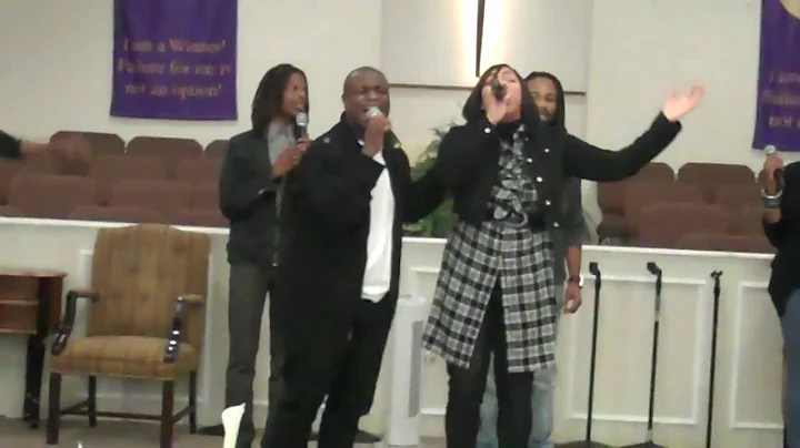 Pastor and First Lady Pierce singing @ Greater Salem