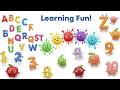ABC Phonics, Fruit Counting &amp; Colors 🌈🍎🔤 | Kids Learning Video A to Z &amp; 1-10 Fun Mix
