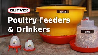 Durvet Poultry Feeders &amp; Drinkers