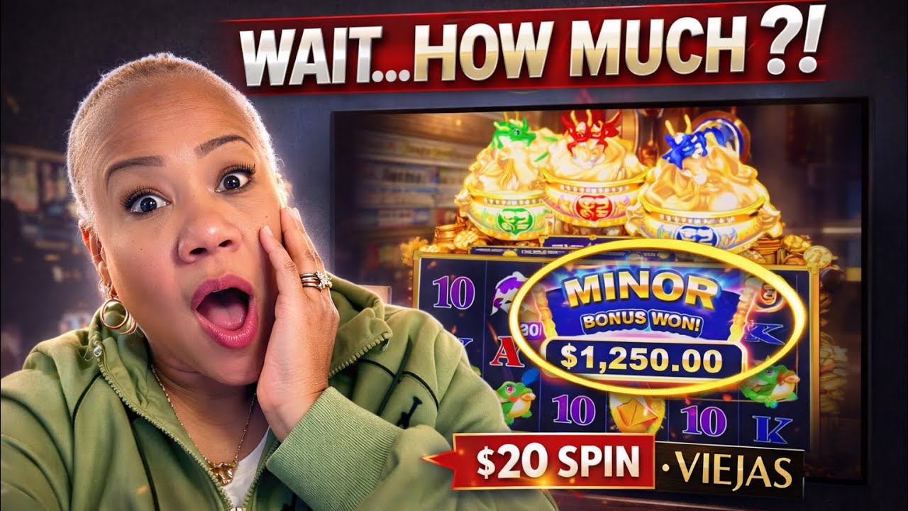 2500 Isn’t $25 on Dimes 😳!! Silly senior moment and hit the MINOR at Mr. Handpay event Viejas 🎰🔥