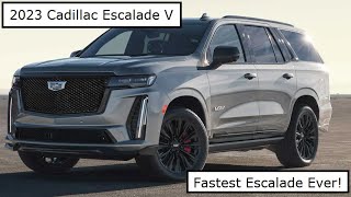 2023 Cadillac Escalade V Revealed by Gerard P Collins 3,059 views 2 years ago 2 minutes, 30 seconds